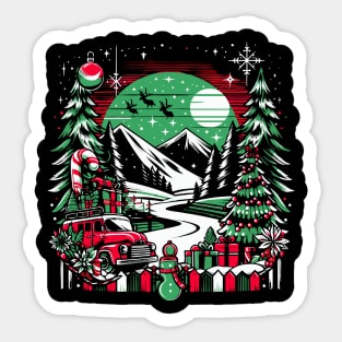 christmas vacation Sticker